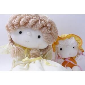 Knickerbocker Sunbonnet K.Y. International, Dressed, Soft, Plush, Dolls, Mother